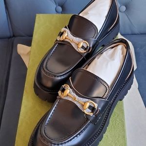 Gucci Horsebit Lug Sole Loafers 38.5